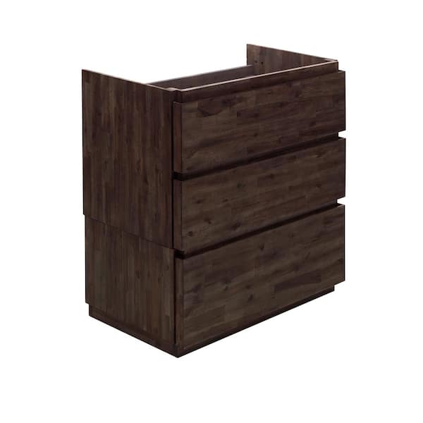 Formosa 29 in. Freestanding Single Bath Vanity Cabinet without Top in Acacia