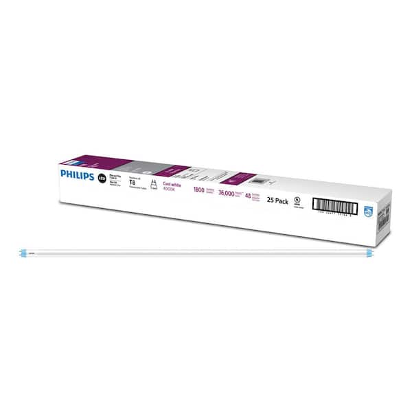Philips 32-Watt Equivalent 4 ft. T8 Type A Plug and Play Tube G13