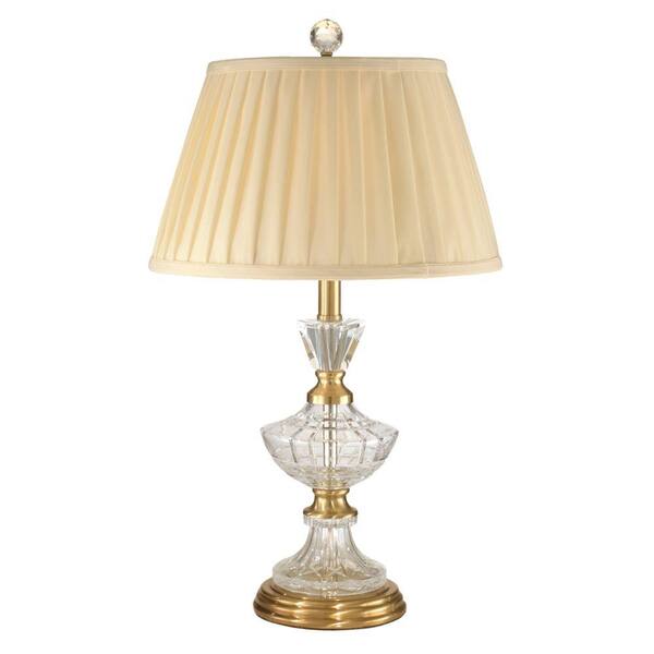 Dale Tiffany 26 in. Kelly Antique Brass Table Lamp-DISCONTINUED