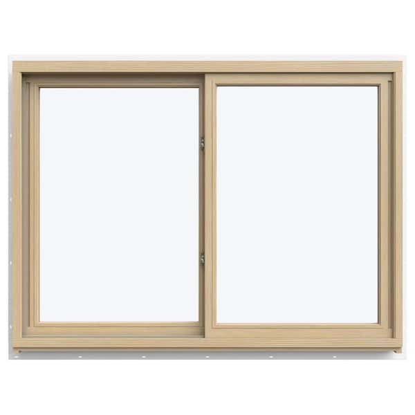 47.3125 in. x 35.5625 in. W-5500 Left-Hand Sliding Wood Clad Window