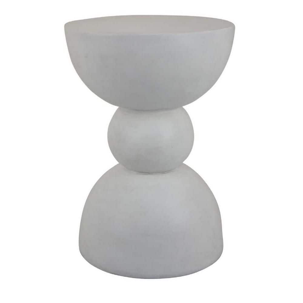 Modern White Resin with Hourglass Design Plant Stand (14.3 in. x W 20 in. H) price history on PriceWatchPro