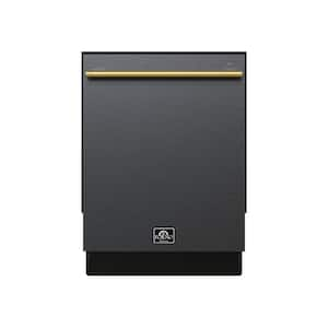 Romano 24 in. Built-In Tall Tub Dishwasher in Black