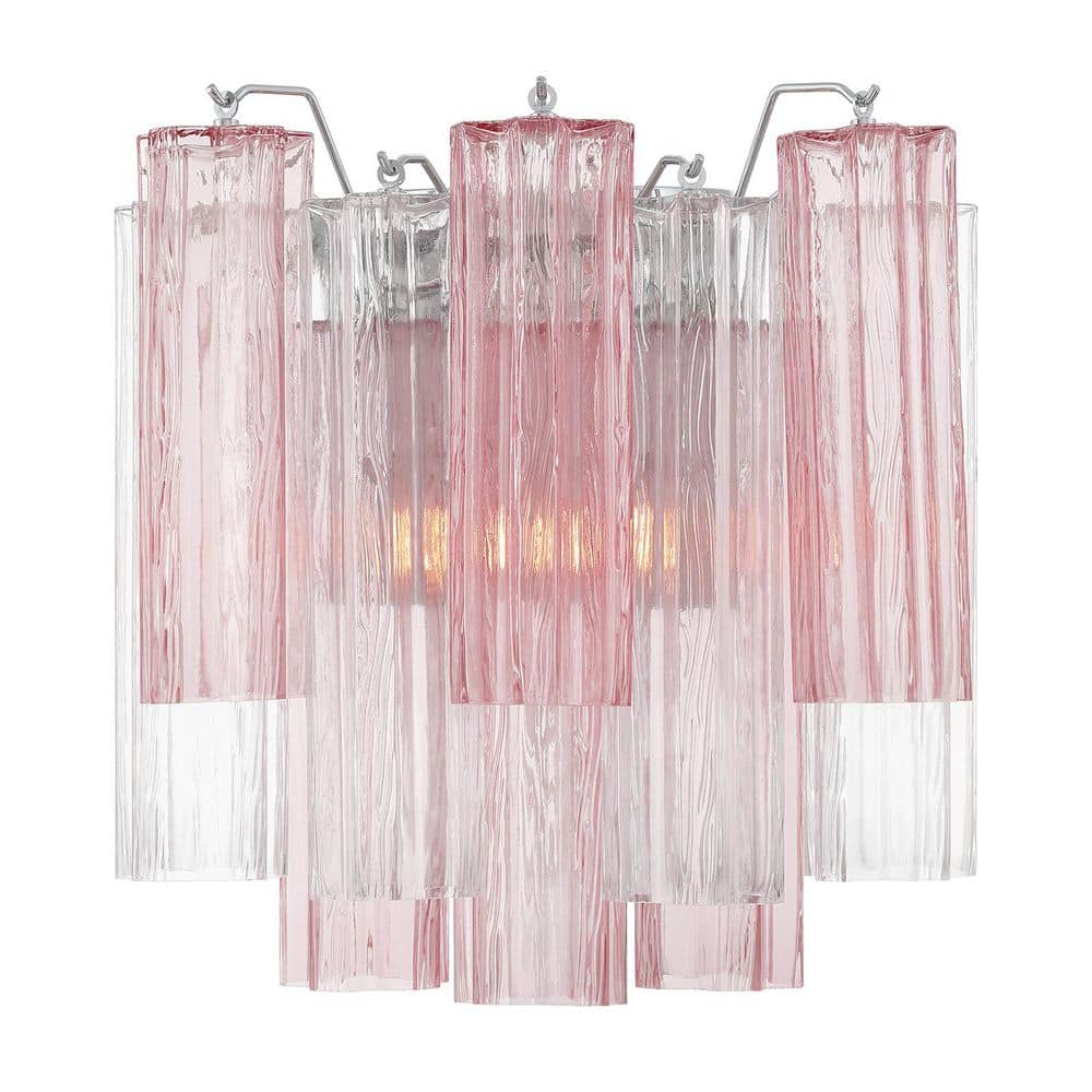 14.5 Addis 2 Light Polished Chrome Sconce price history on PriceWatchPro