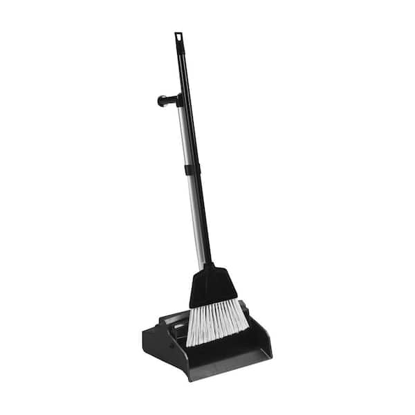 52 in. Blue Long Handle Standing Broom and Dustpan Set NY5288V - The Home  Depot