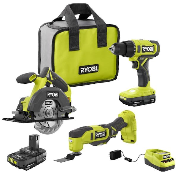RYOBI ONE+ 18V Cordless Multi-Tool (Tool Only) PCL430B - The Home Depot