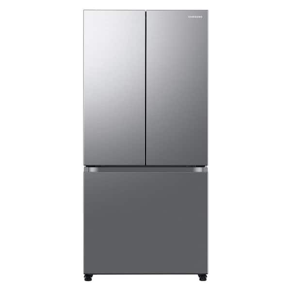 17.5 cu. ft. Smart Counter Depth 3-Door French Door Refrigerator with a Stainless Look