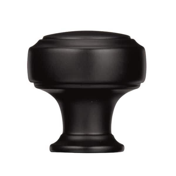 Highland Ridge 1-3/16 in. (30mm) Classic Black Bronze Round Cabinet Knob