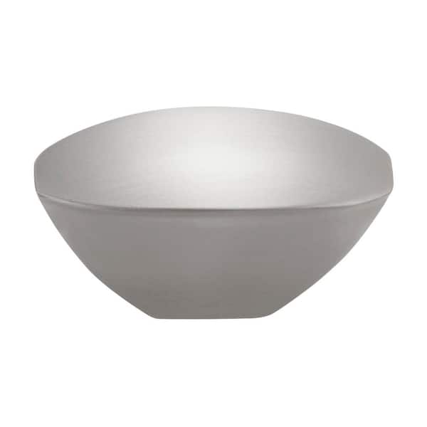 1-3/4 in. x 3/4 in. Wisteria Satin Nickel Cabinet Knob