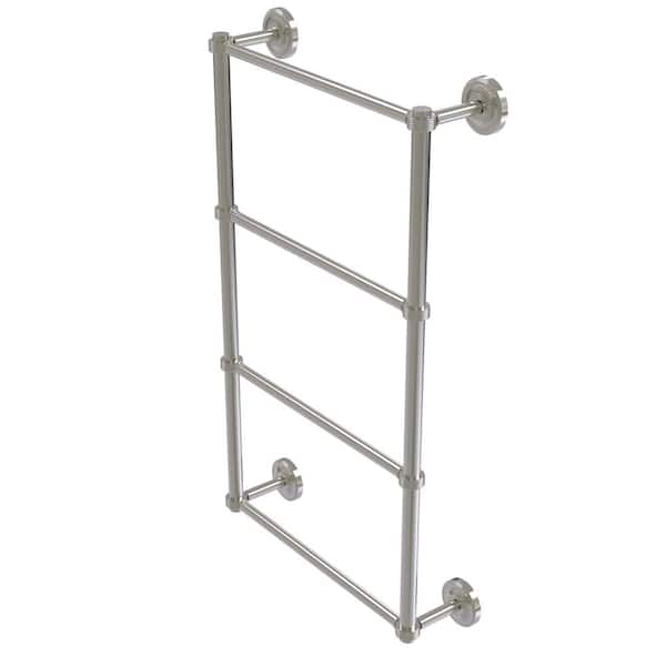 Allied Brass Prestige Regal Collection Wall Mounted Horizontal Guest Towel Holder in Satin Nickel