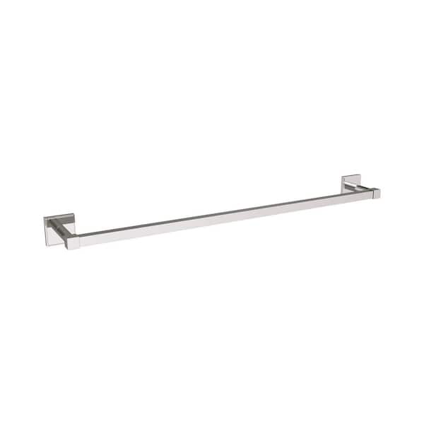 Amerock Appoint 24 in. Wall Mounted Towel Bar in Polished Nickel