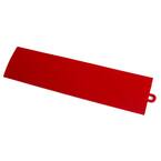 12 in. x 3 in. Red Modular Edging Kit Male (22-Piece, Includes 2 Corner Edges)