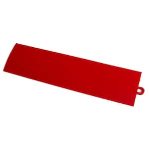 12 in. x 3 in. Red Modular Edging Kit Male (22-Piece, Includes 2 Corner Edges)