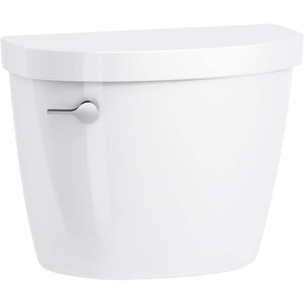 KOHLER Cimarron Toilet Tank Only 1.28 GPF Single Flush with Continuous Clean Technology in White
