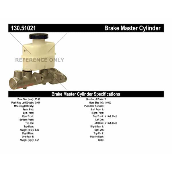 Centric Parts Brake Master Cylinder