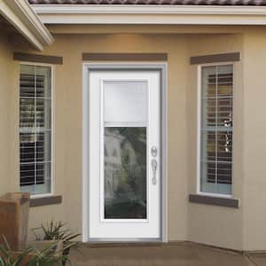 MMI DOOR 36 in. x 80 in. Internal Blinds Left-Hand Inswing Full