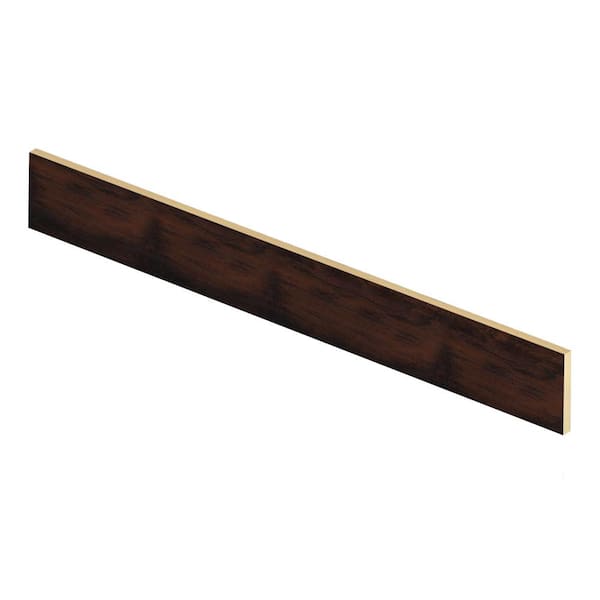 Zamma Stanhope Hickory 1/2 in. Thick x 7-3/8 in. Wide x 47 in. Length Laminate Riser