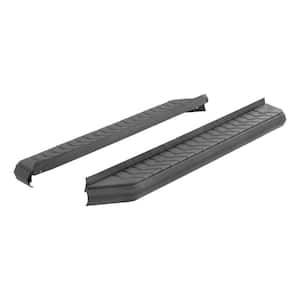 AeroTread 5" x 73" Black Stainless Running Boards (No Brackets)