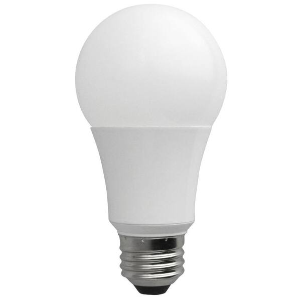 TCP 60W Equivalent Daylight A19 LED Light Bulb (3-Pack)