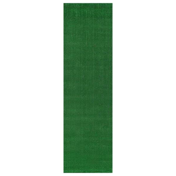 Indoor/Outdoor Artificial Grass Area Rug, Lightweight Synthetic Turf for Patio, Balcony & Deck
