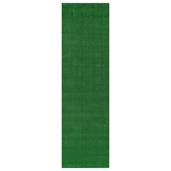 Indoor/Outdoor Artificial Grass Area Rug, Lightweight Synthetic Turf for Patio, Balcony & Deck