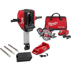 MX FUEL Lithium-Ion Cordless 1-1/8 in. Breaker with M18 FUEL Lithium-Ion Brushless Cordless 7-1/4 in. Circular Saw Kit