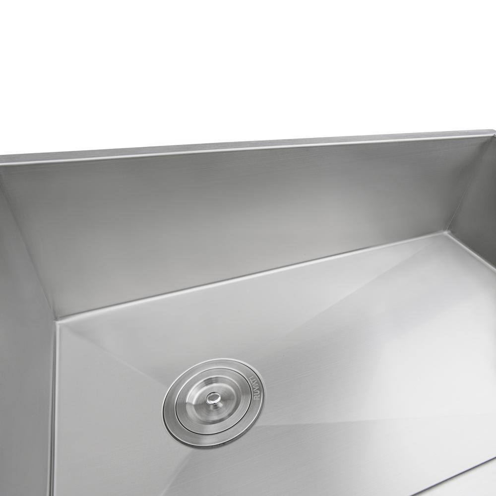 Ruvati 27-inch Stainless Steel Single Bowl Undermount Kitchen Sink