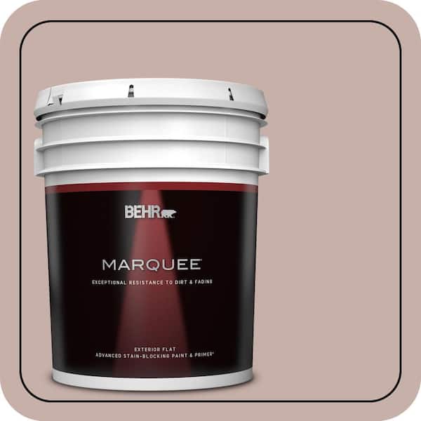 BEHR MARQUEE 5 gal. #N160-3 Vintage Charm Flat Exterior Paint & Primer