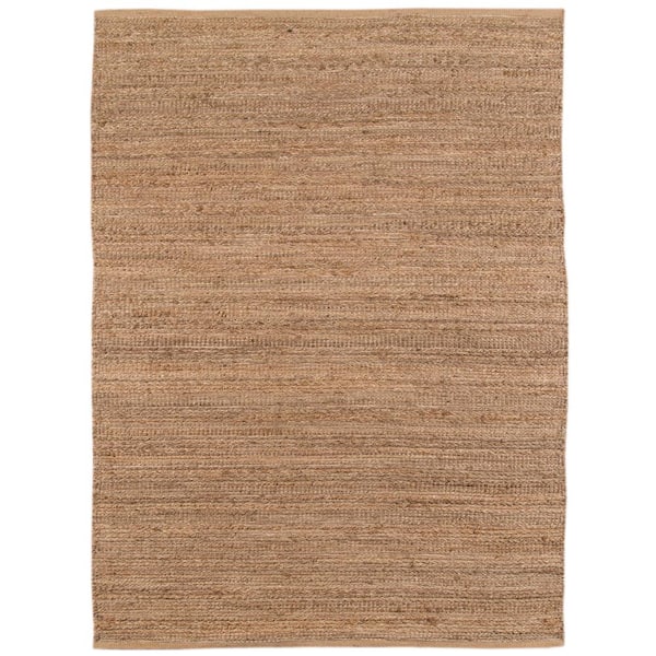 Amer Rugs Naturals 3 ft. X 5 ft. Brown Solid Color Area Rug