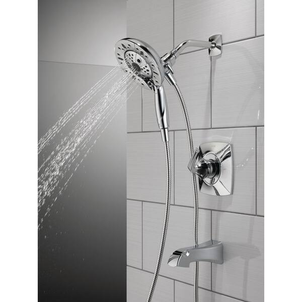Vesna In2ition 2-in-1 Single-Handle 5-Spray Tub and Shower Faucet in Chrome (Valve Included) Vesna In2ition 2-in-1 Single-Handle 5-Spray Tub and Shower Faucet in Chrome (Valve Included)