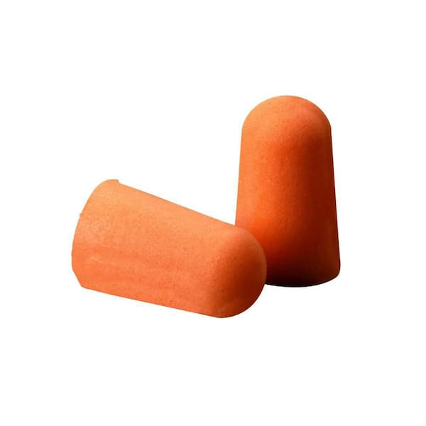 Orange Disposable Ear Plugs (80-Pack)