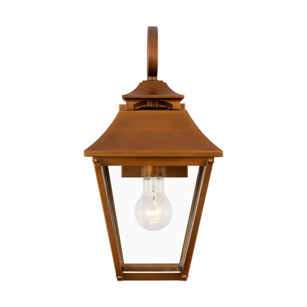 Generation Lighting Galena 16 in. H Natural Copper Outdoor Hardwired