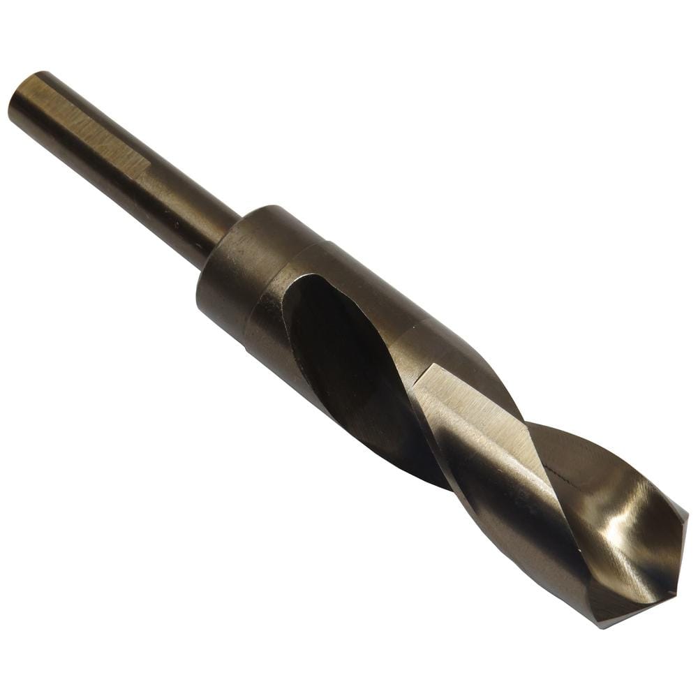 Diamètre 10.1 mm Straight Shank HSS Twist Drill Bit Ton Argent