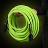 Flexzilla HFZPW3450M Pressure Washer Hose With M22 Fittings 1/4 x 50' Green