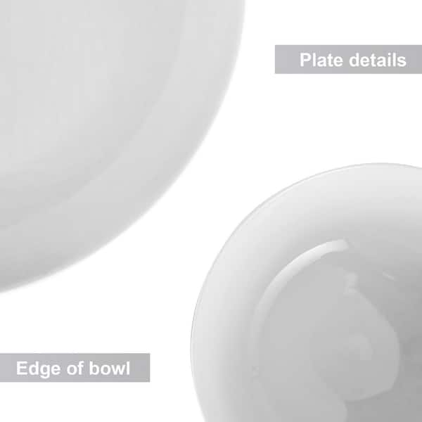 Corelle 16-Piece Casual White Glass Dinnerware Set (Service for 4) 6022003  - The Home Depot