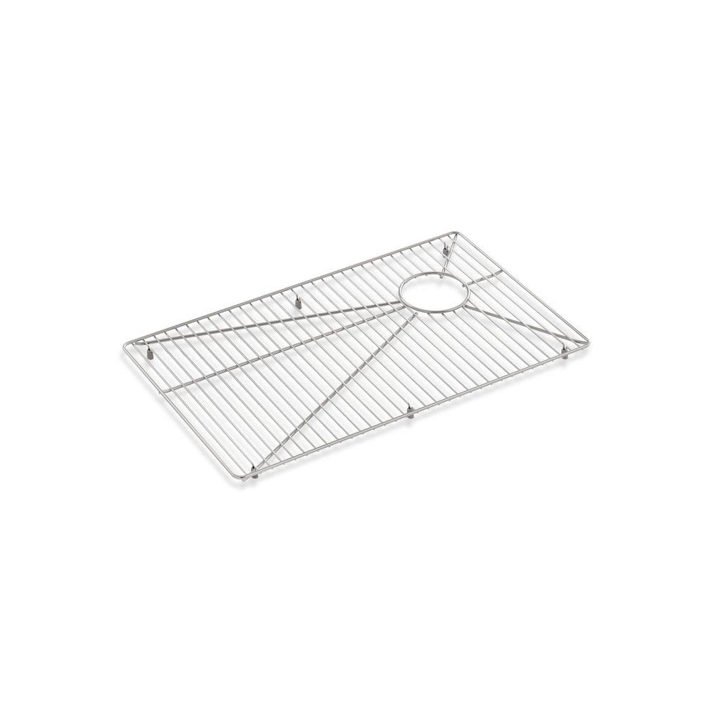 KOHLER Lassen 23.75 in. L x 14.4375 in. W Bottom Grid in Stainless