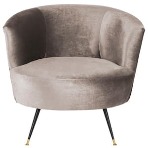Arlette Mid Century Gray/Black Chair