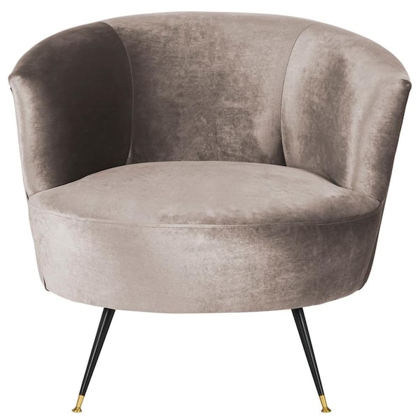SAFAVIEH Arlette Mid Century Gray/Black Chair