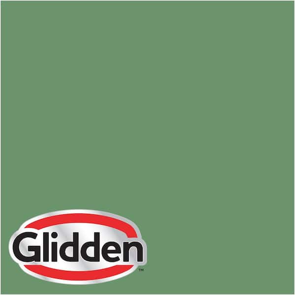 Glidden Premium 1 gal. #HDGG60D Emerald Leaf Green Satin Interior Paint with Primer