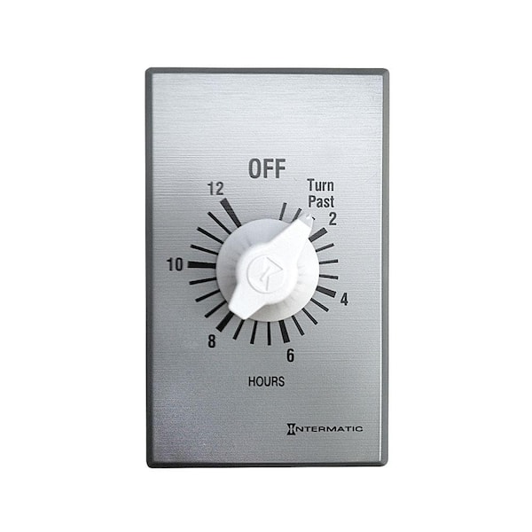 Master Flow Intermatic 12-HR Timer Switch for Whole House Attic Fan Model WHT36 
