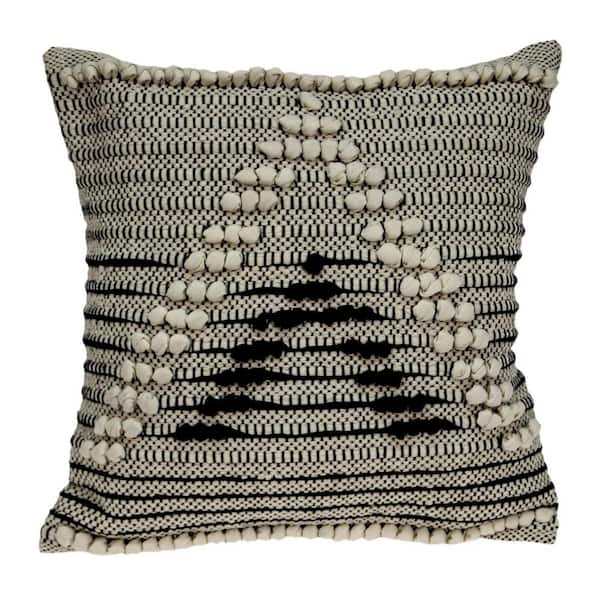 Unbranded Janice Bohemian Beige Throw Pillow