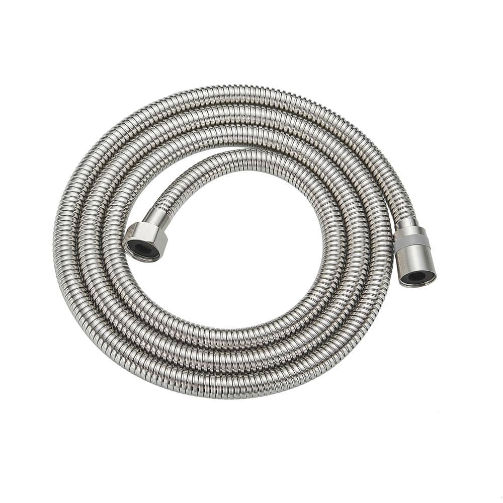 59 in. (5 ft. ) Stainless Steel Replacement Shower Hose For Hand Held Shower Heads with Brass Insert In Brushed Nikel price history on PriceWatchPro