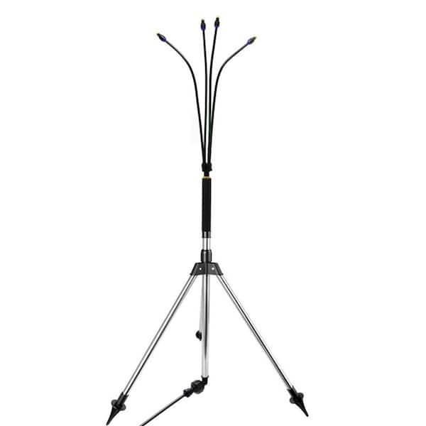 Angel Sar 14 in. x 14 in. x 4.1 ft. Adjustable Height Stand Misting System for Greenhouse Outdoor Patio Cooling Porch Garden