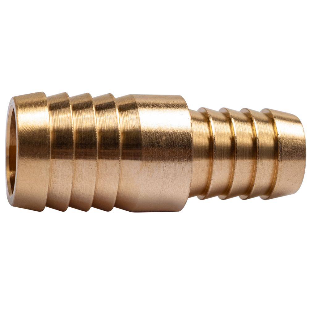 1/2 in. x 5/8 in. I.D. Brass Hose Barb Reducer Splicer Fittings (5-Pack) price history on PriceWatchPro