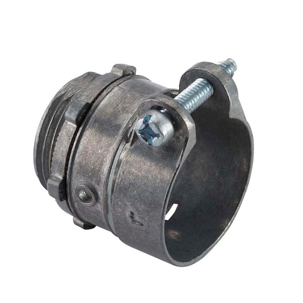 Halex 1-1/4 in. Flexible Metal Conduit (FMC) Squeeze Connector