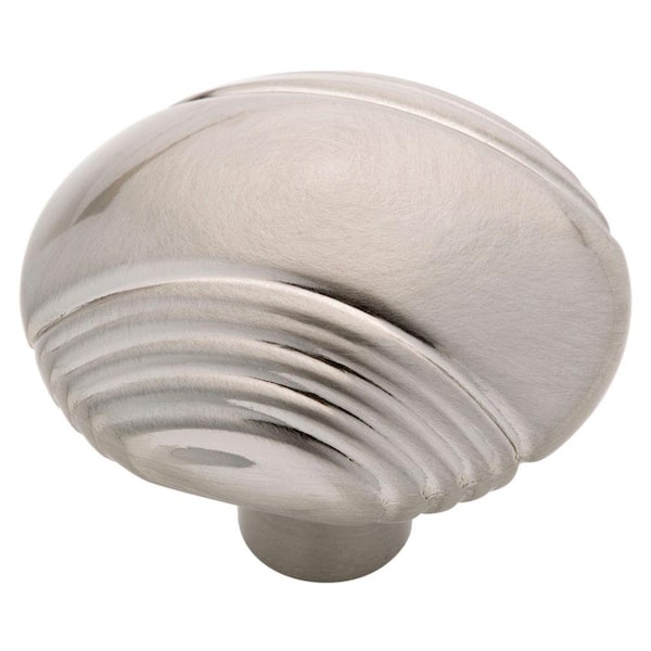 Liberty Liberty Metropolis 1-3/8 in. (35 mm) Satin Nickel Round Cabinet Knob