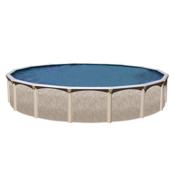 Galveston Galveston 27 ft. Round x 48 in. Deep Hard Sided Above Ground Pool (Pool Only)