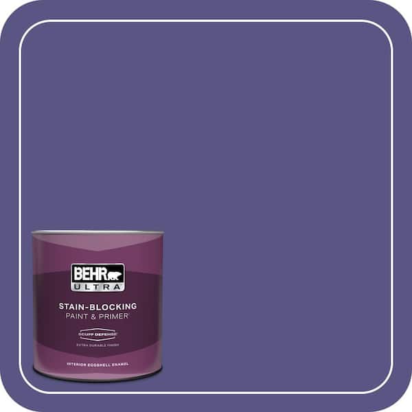 BEHR ULTRA 1 qt. #PPU16-01 Aurora Splendor Extra Durable Eggshell Enamel Interior Paint & Primer