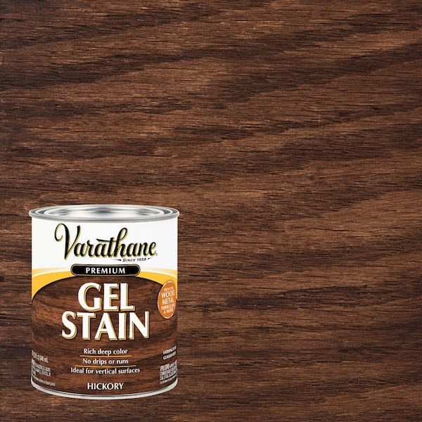 1 Quart Hickory Semi-Transparent Interior Wood Gel Stain