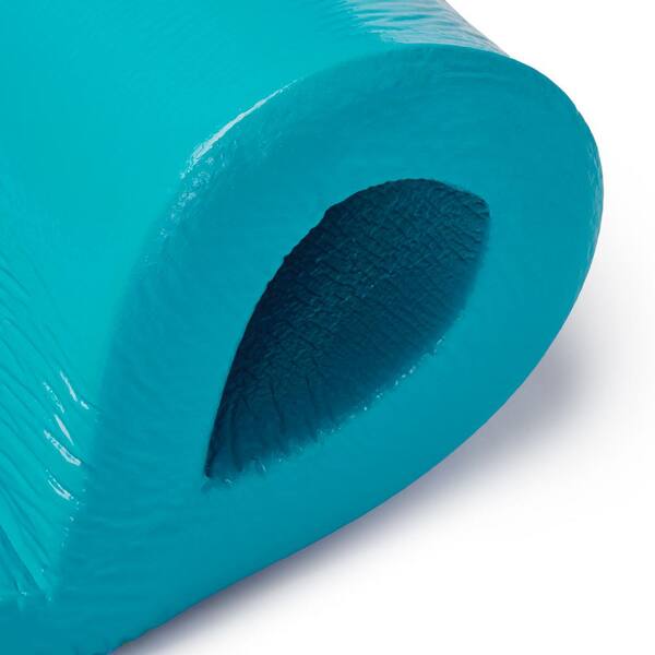 TRC Recreation Sunsation Teal 1.75" Thick Foam Lounger Raft Pool Float  8020031 - The Home Depot