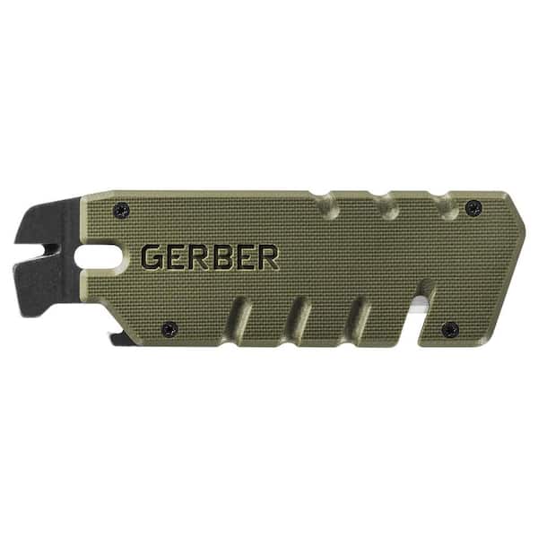 Gerber Gear Prybrid Utility Knife with Pry Bar - Multi-Tool Pocket Razor  Knife with Retractable Knife Blade - EDC Knife - Green 